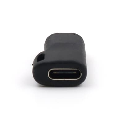 USB-C-sovitin Garmin-kellon lataamiseen Musta