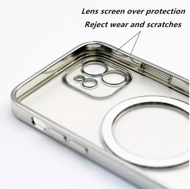 Matkapuhelinkotelo MagSafe lataustuki Punainen iPhone 12