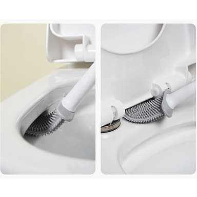 WC-harja pidikkeellä TPU Musta