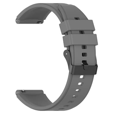22 mm universaali hihna kellolle Harmaa