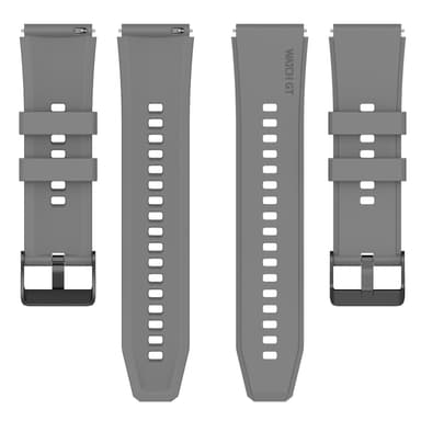 22 mm universaali hihna kellolle Harmaa