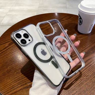 TPU värikäs lasi magneettinen puhelinkuori kulutusta kestävä iskunkestävä Monivärinen iPhone 15 Pro