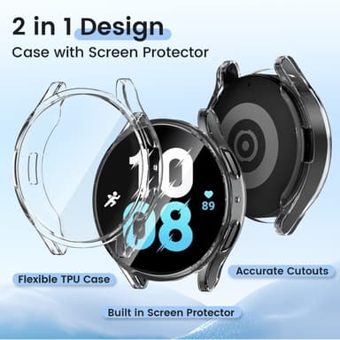 Suojakotelo TPU Läpinäkyvä 40 mm