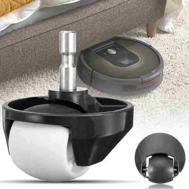 2-pakkaus etupyörät iRobot Roomba 500/600/700/880/980 musta