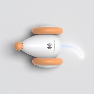 Hiiri Interaktiiviset lelut Cat USB-lataukseen Oranssi/valkoinen