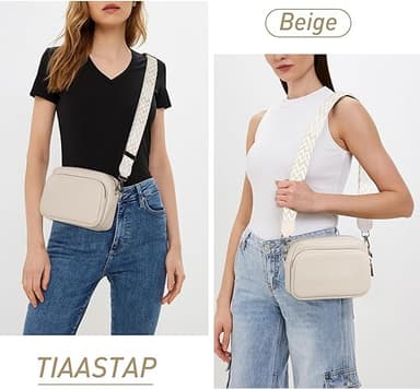Crossbody Laukku Olkahihnalaukku PU-nahkaa Valkoinen