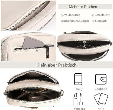 Crossbody Laukku Olkahihnalaukku PU-nahkaa Valkoinen