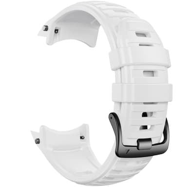 Silikoninen pikakiinnitysranneke Garmin Instinct 2X 26mm:lle Valkoinen
