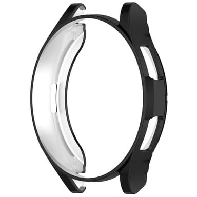 TPU Openwork Half-Cover suojakuori Samsung Galaxy Watch 6 Classicille Musta 47mm/4.9 x 4.9 cm