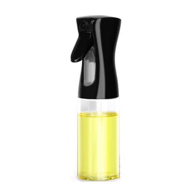 Suihkepullo öljylle 200 ml Musta