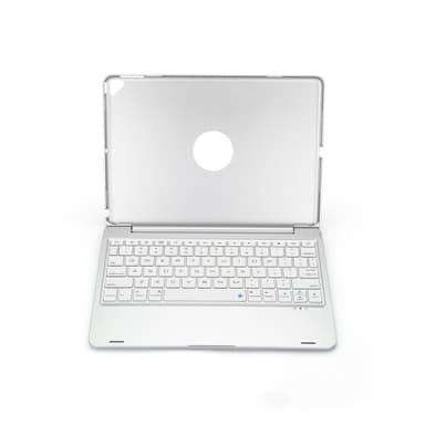Bluetooth-näppäimistö suojauksella iPad 10,2""/10,5"" hopea