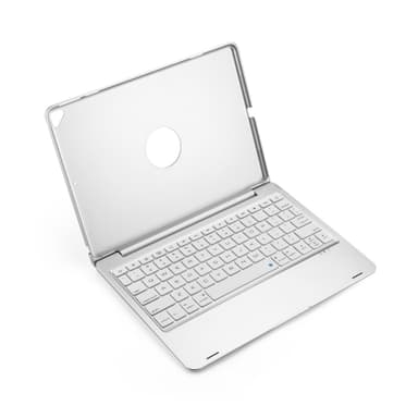 Bluetooth-näppäimistö suojauksella iPad 10,2""/10,5"" hopea