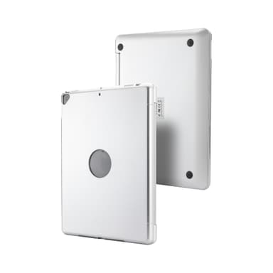 Bluetooth-näppäimistö suojauksella iPad 10,2""/10,5"" hopea