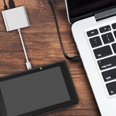 USB-C-moniporttisovitin USB:lle, USB-C (USB PD), 4K HDMI -yhteensopiva