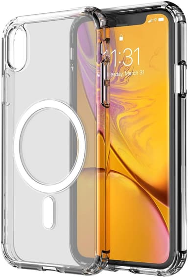 iPhone X/XS matkapuhelimen suojakuori MagSafe-yhteensopiva akryyli läpinäkyvä