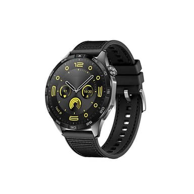 Silikoniranneke korvaa Huawei kello GT4 46mm Garmin/Samsung Musta