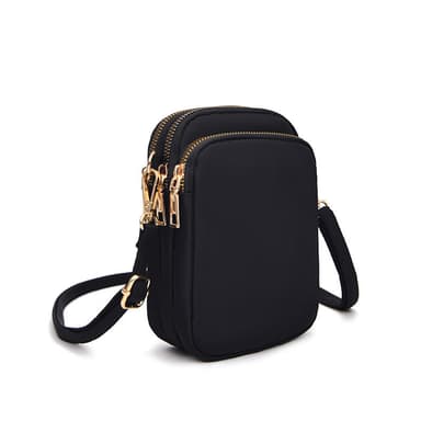 Crossbody mobiililaukku Musta