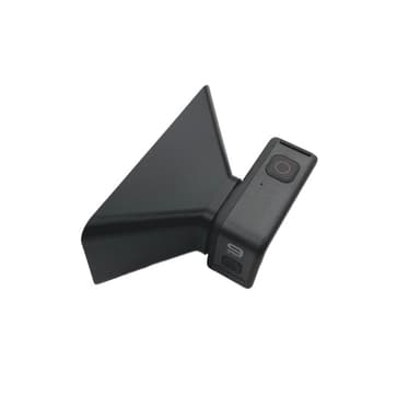 Kevyt kannettava aurinkosuoja GoPro Hero 5/6/7 Black -kameralle Musta 11 x 9 x 6 cm