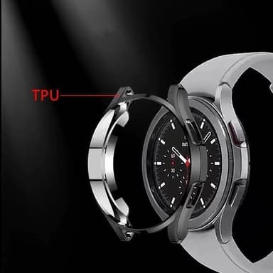 Suojakotelo TPU Musta Samsung Galaxy Watch 5 45 mm