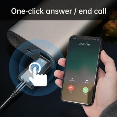4-in-1 Bluetooth-lähetin/vastaanotin Musta