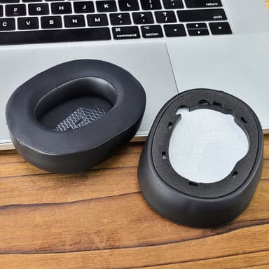 Jäähdytyskorvapehmusteet JBL E65BTNC Duet NC LIVE650 660 BTNC:lle Musta