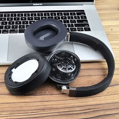 Jäähdytyskorvapehmusteet JBL E65BTNC Duet NC LIVE650 660 BTNC:lle Musta