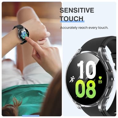 Suojakotelo TPU Musta Samsung Galaxy Watch 5 45 mm