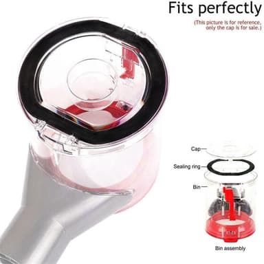 Kansi pölysäiliölle Dyson V7/V8/SV10/SV11