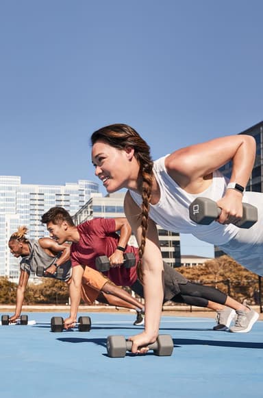Fitbit Charge 5 ranneke urheilullinen silikoni 3-pakkaus turkoosi / koralli / valkoinen