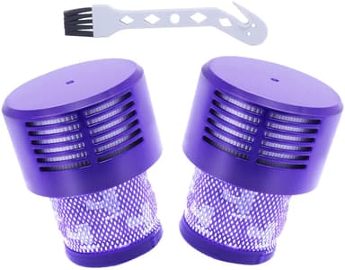 2-komponenttinen pölynimurin suodatin Dyson V10:lle
