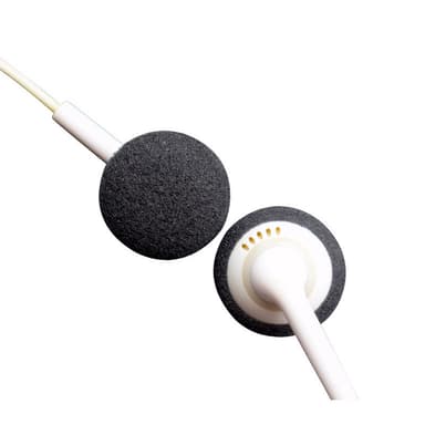 Korvapehmusteet in-ear kuulokkeille 5 paria Musta