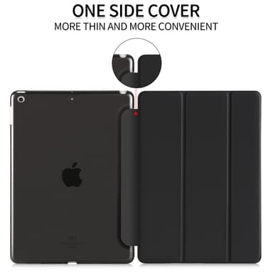 Smart Cover Case iPad Air 1/iPad Air 2/New iPad 9.7"" suojakotelo Musta