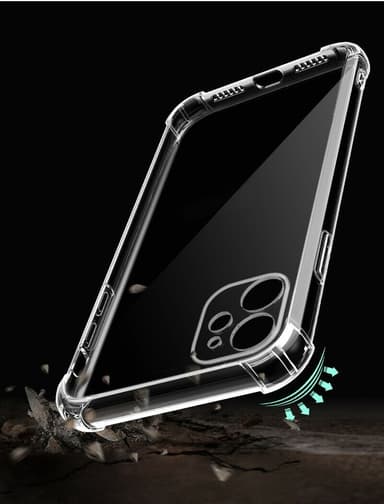 iPhone 12 Mini -kotelo TPU Transparent