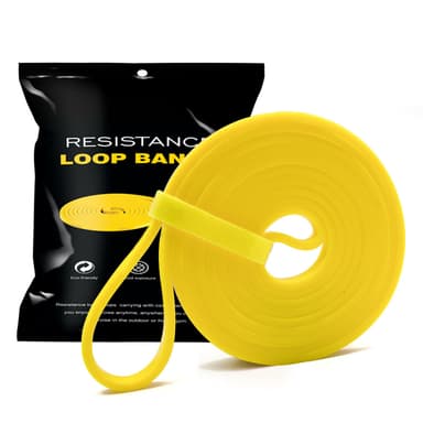 Elastinen vastusnauha / harjoitusnauhan vastus 2-7 kg Keltainen