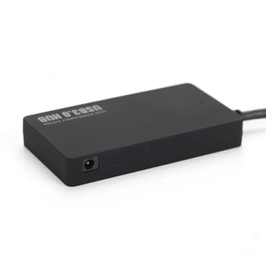USB 3.0 -keskitin 4 portilla Musta