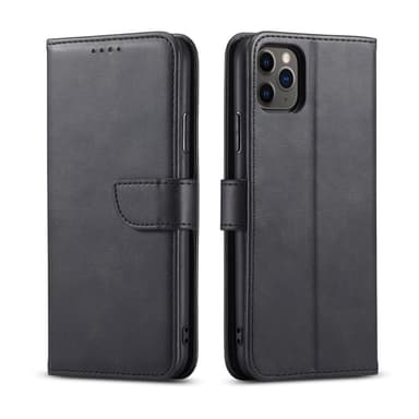 Mobiilikotelo iPhone 11 korttipaikalla musta