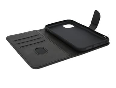 Mobiilikotelo iPhone 11 korttipaikalla musta