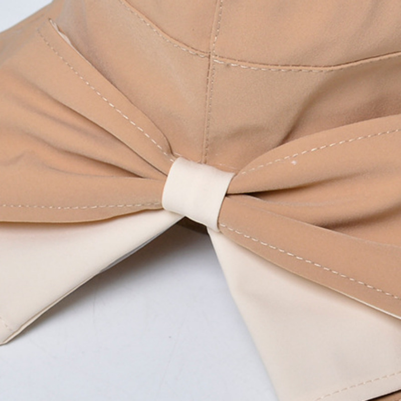 Kesäinen bowknot-ämpärihattu Khaki