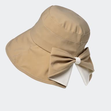 Kesäinen bowknot-ämpärihattu Khaki
