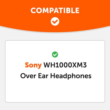 Korvatyynyt Sony WH-1000XM3 1 pari Ruskea