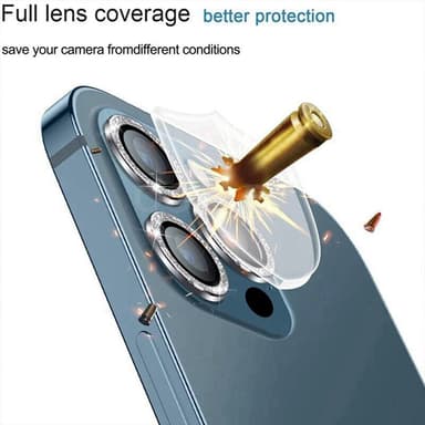 Linssinsuoja 2 kpl Sininen iPhone 13/13 Mini