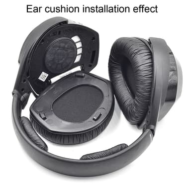 Sennheiser Wrinkle tekonahkainen korvatyyny korvaava korvatyyny Musta