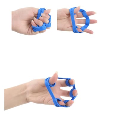 Finger trainer 3/4/5 kg 4 kpl Monivärinen