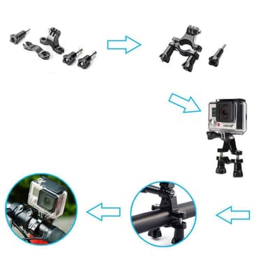 GoPro-tarvikesarja 37 osalla