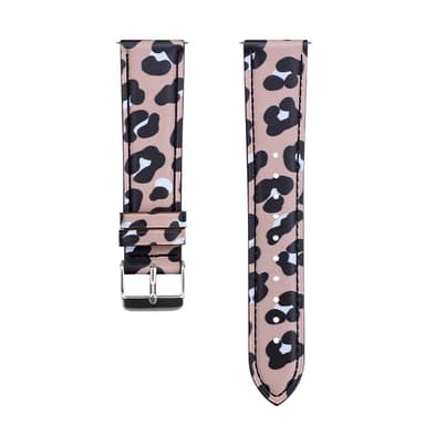 Kellon hihna Samsung Galaxy Watch Active1 / 2 Gen Leopard Patternille