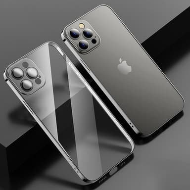 Puhelinkotelo linssisuojalla Musta iPhone 14 Pro