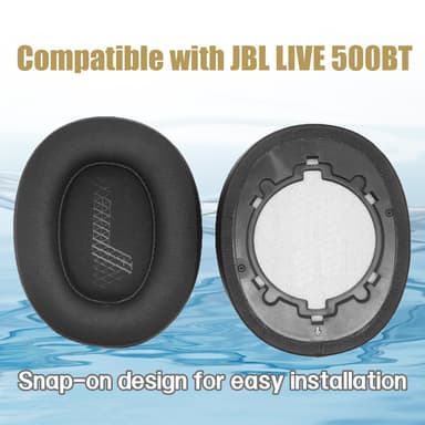 Korvatyynyt 1 pari JBL LIVE 500BT Musta