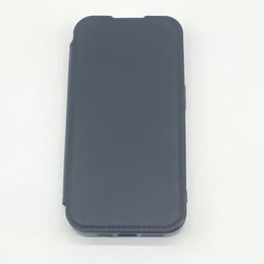 Langaton magneettinen matkapuhelimen nahkakotelo. Musta iPhone 15 Pro Max