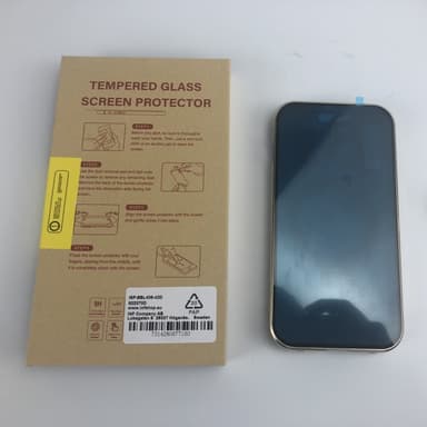 Magneettinen suojakotelo jalustalla iPhonelle Samppanja iPhone 15
