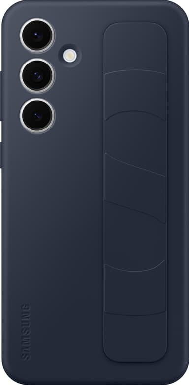 Samsung Galaxy S24 FE Standing Grip suojakuori (sininen/musta)